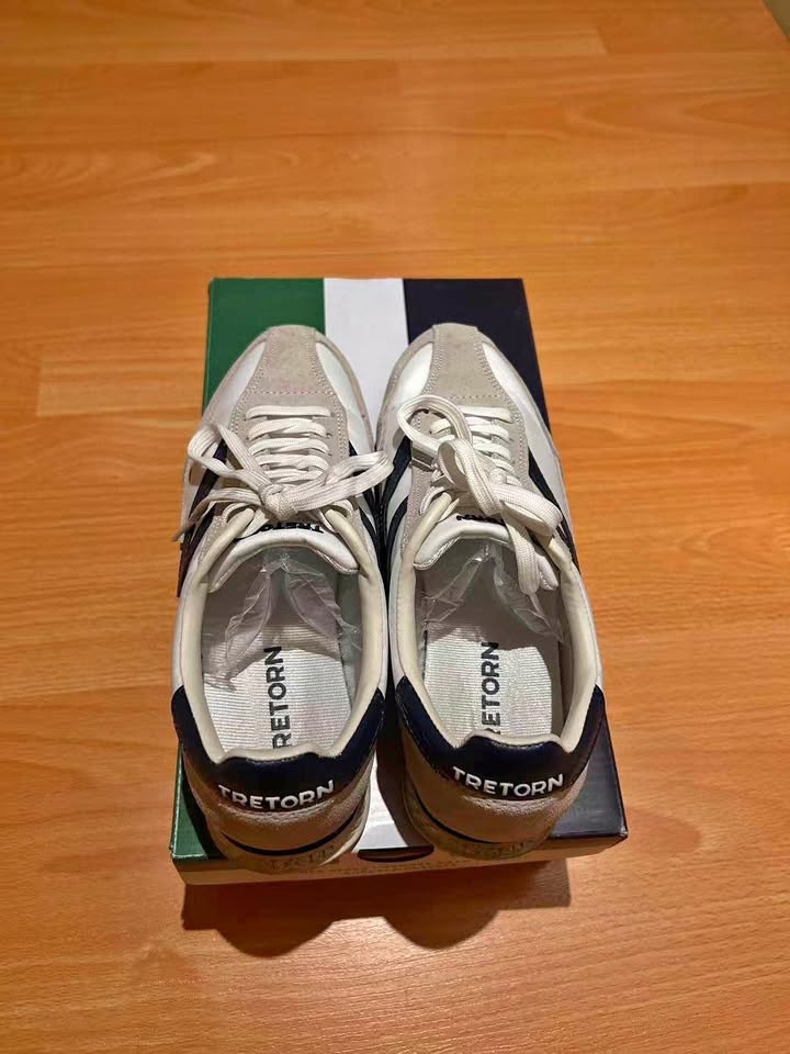 Tretorn Rawlins Sneakers Retro Women's 6 Leather Fashion Tennis