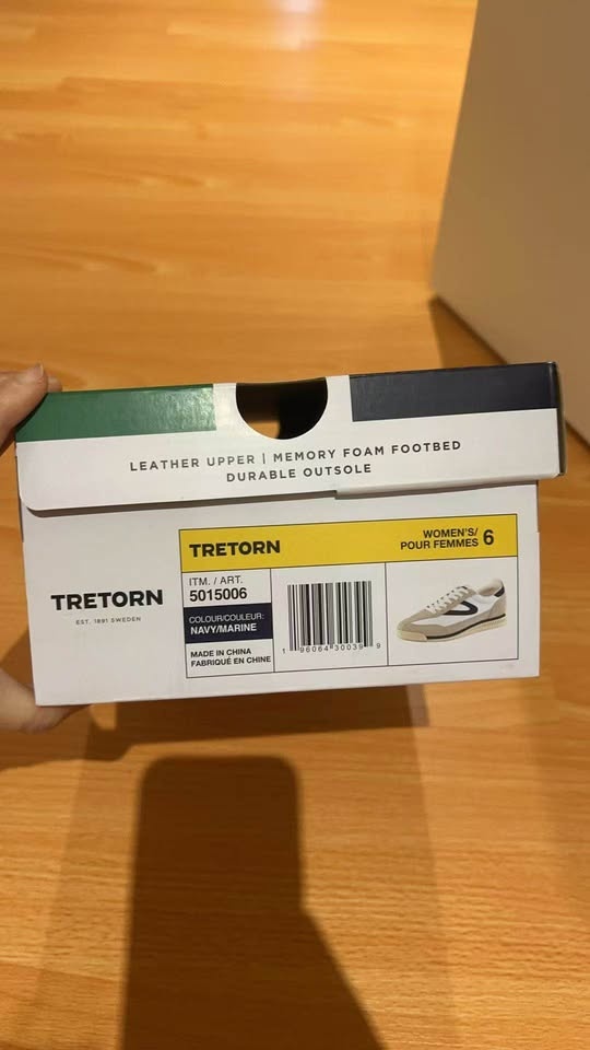 Tretorn Rawlins Sneakers Retro Women's 6 Leather Fashion Tennis - photo 5