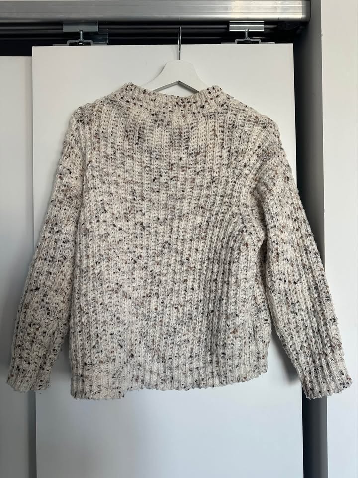 Garage oatmeal knit sweater - photo 2