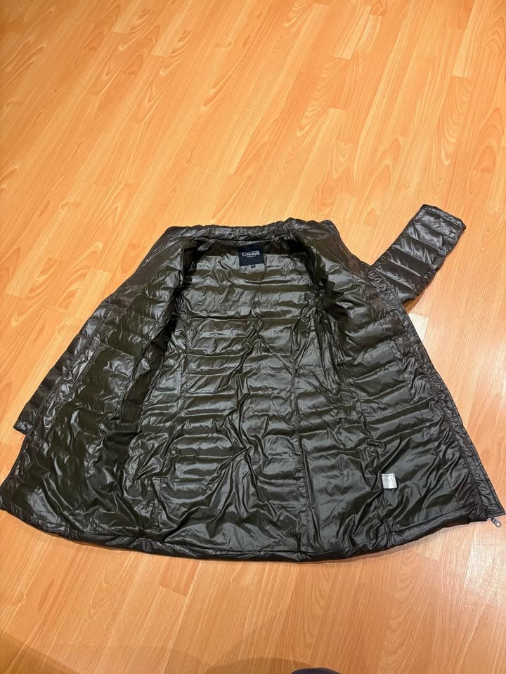 Women Long Down Jacket - 90% down (size 40) - photo 3