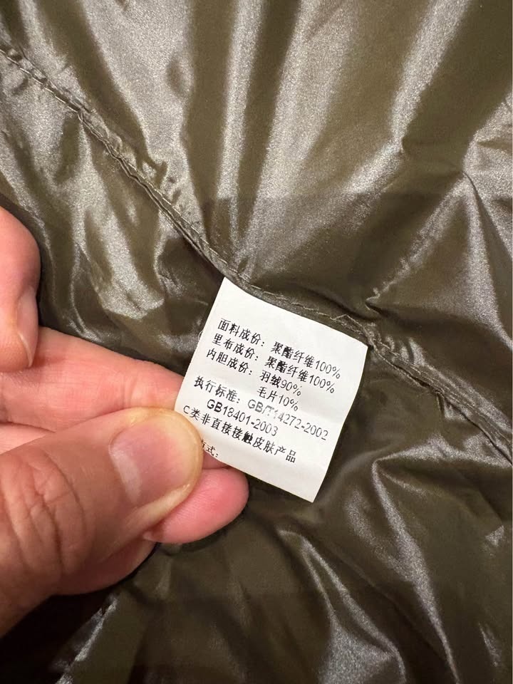 Women Long Down Jacket - 90% down (size 40) - photo 4