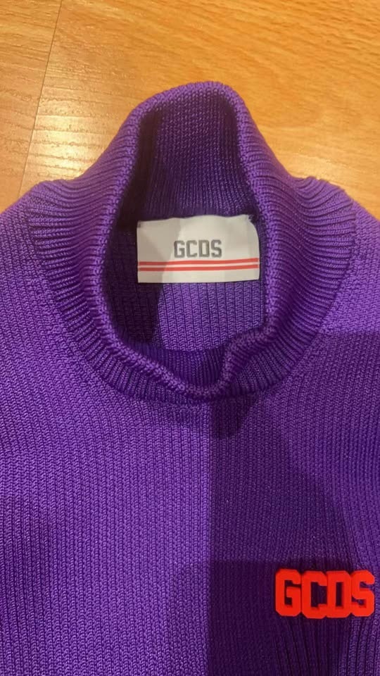 Gcds Ribbed Knit Asymmetric Hem Dress - Women's Size S - photo 2