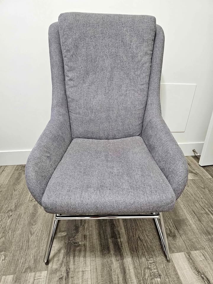Modern Grey Lounge Chair