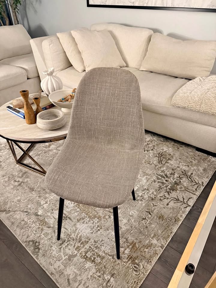 Modern Upholstered Desk / Vanity Chair