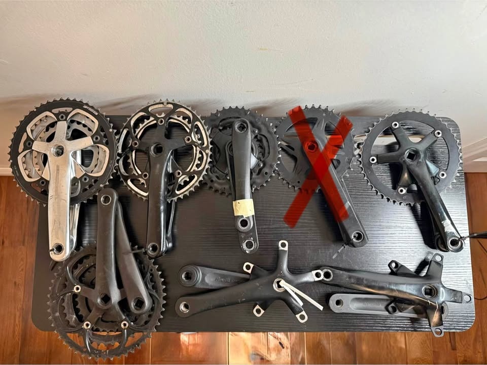 Road / Hybrid / City Bike Cranks
