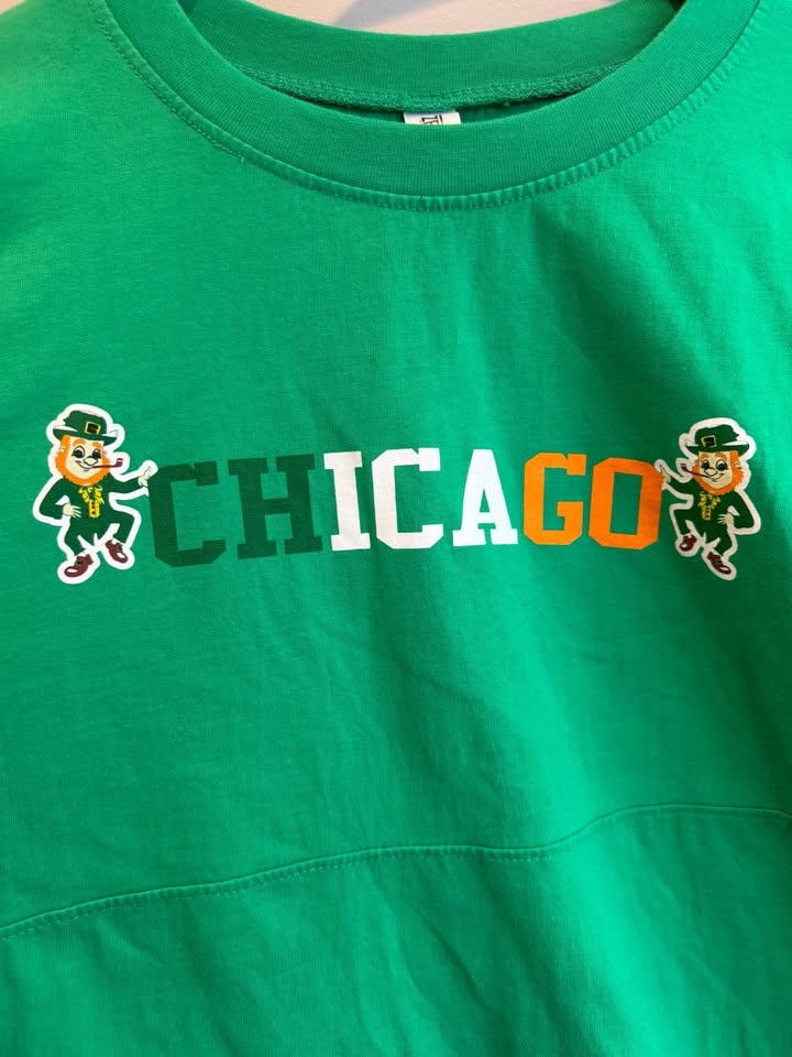 Women’s 2XL Green Southside Irish Leprechaun Shirt $25 - photo 3
