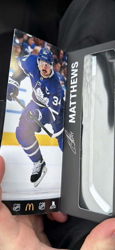 Auston Matthews McDonald's Mini Stick - photo 2