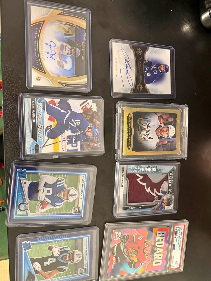 Hockey and Football Card Lot