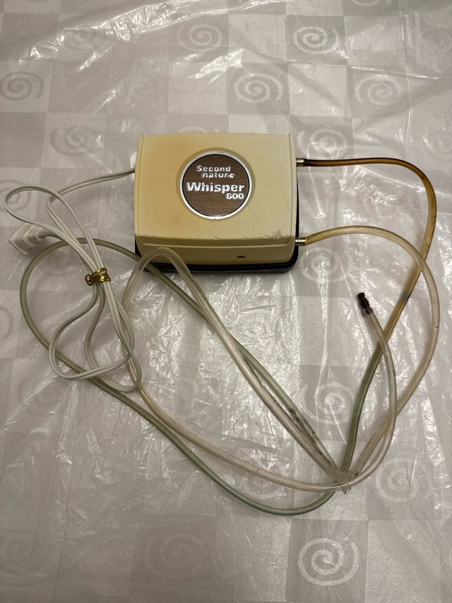 Second Nature Whisper 600 air Pump