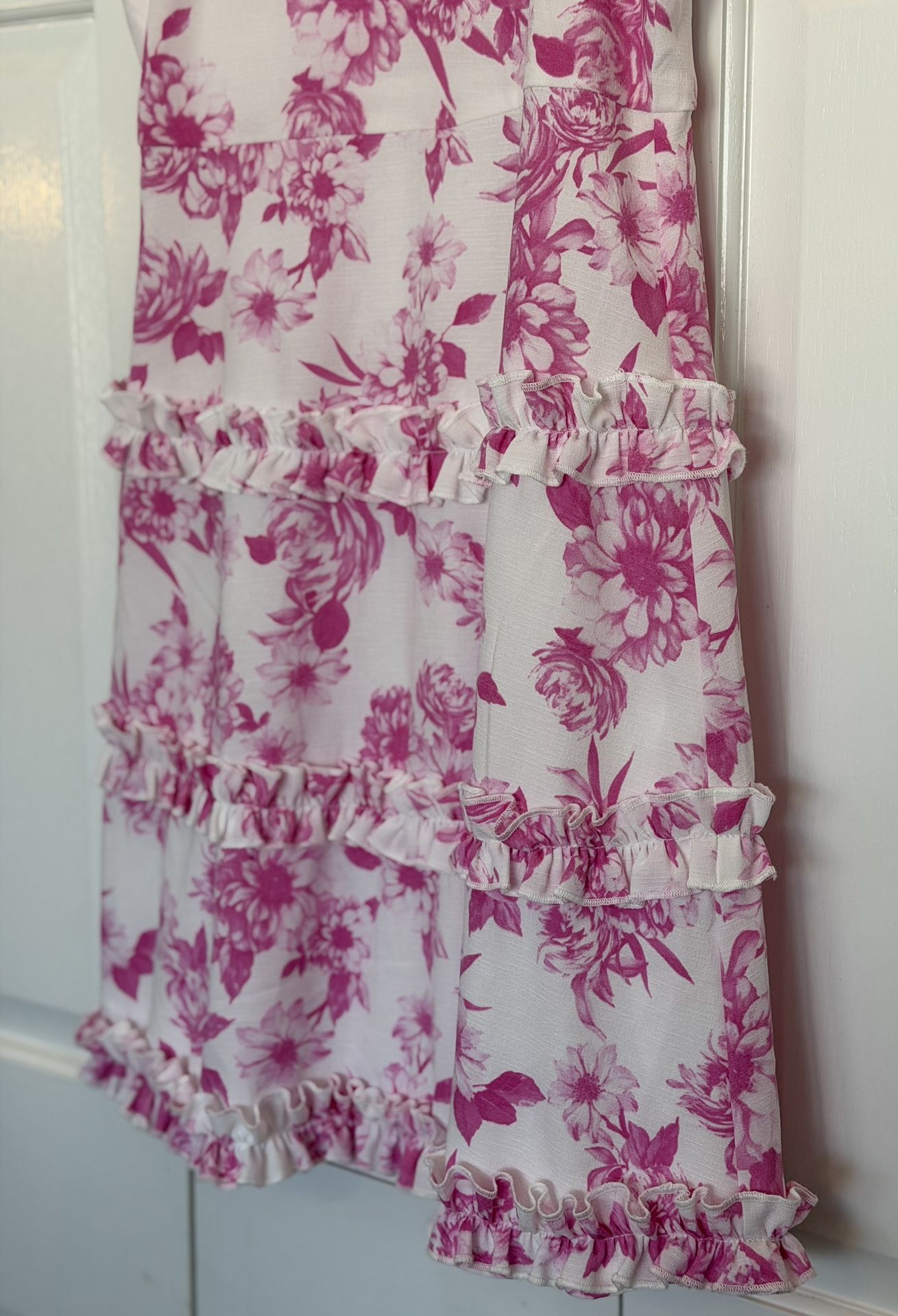 Like New Girls Rare Editions Floral Size 16 Dress $15 - photo 3