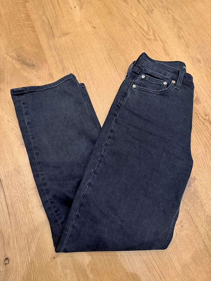 Aritzia Denim Forum The Arlo Highrise Straight Jeans