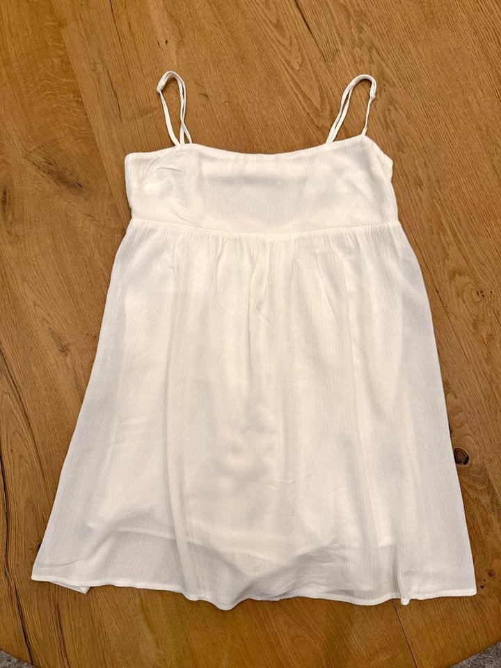 Garage Dress in White