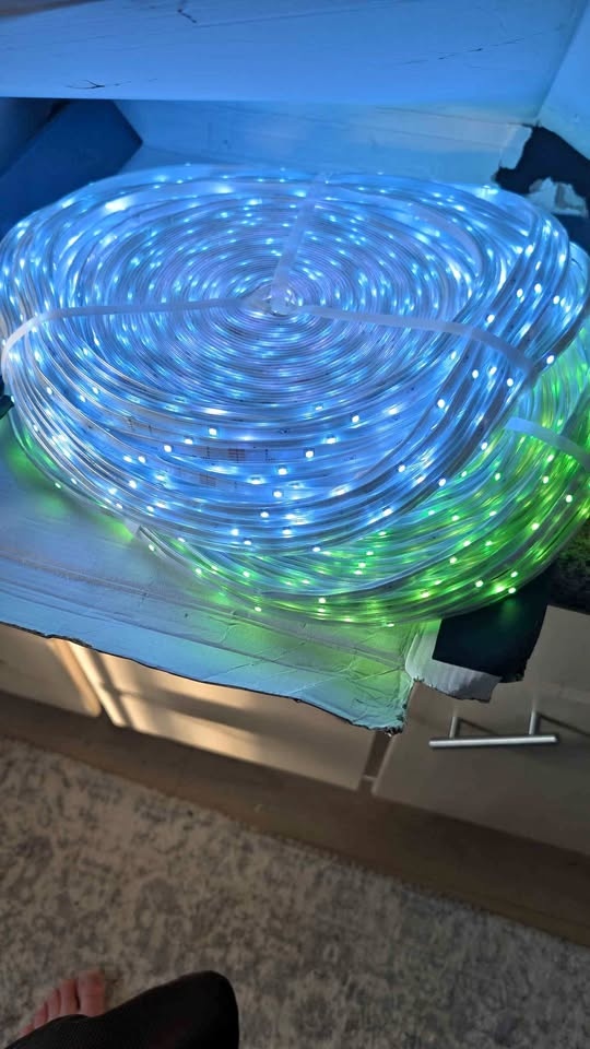 500ft Outdoor LED Strip Lights - Waterproof & Commercial Grade