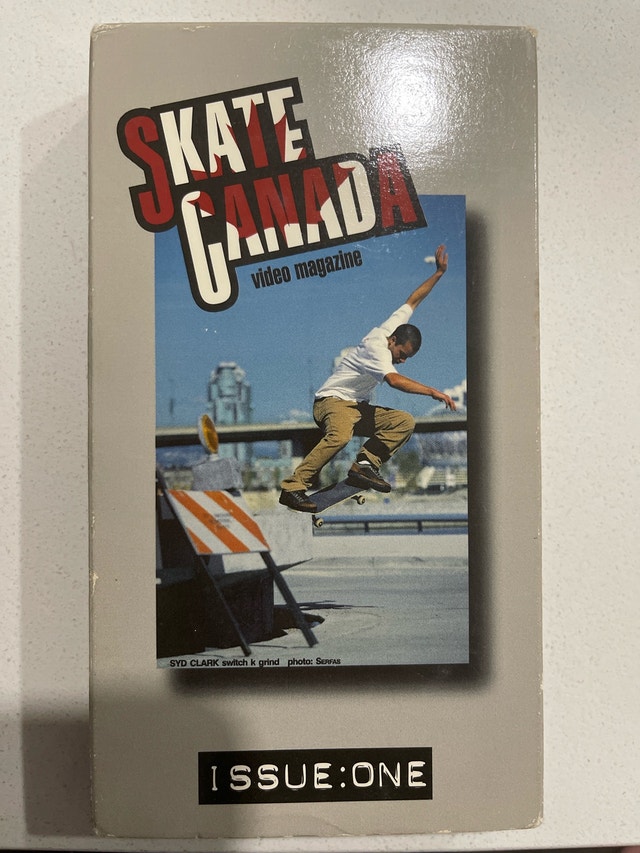 Skate Canada Video Magazine Issue One VHS