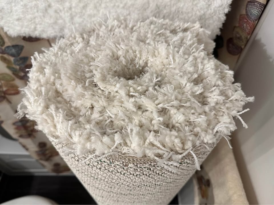 VOLLERSLEV Rug, high pile, white, 160x230 cm - photo 4