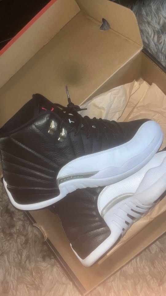 Jordan 12 Retro Playoffs (2022) Size 10US - photo 3