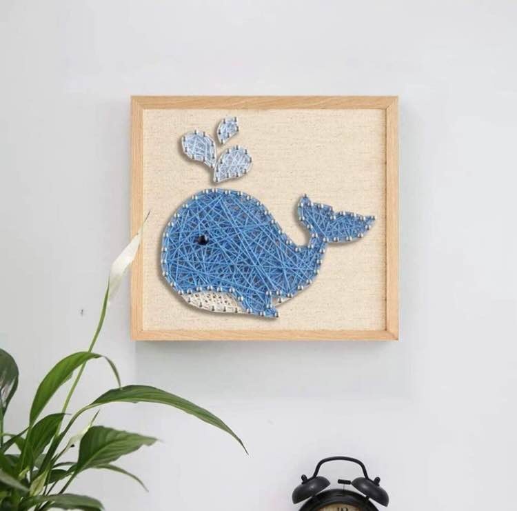 RM Studio DIY Whale String Art Kit with Accessories and Frame - photo 2