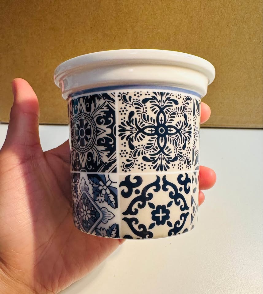 Blue Mosaic Tea Cup - photo 3