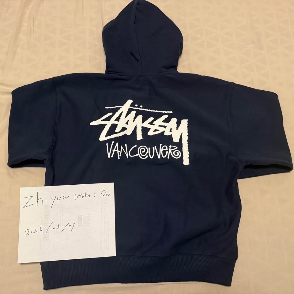 Stussy Vancouver Chapter Zip-up