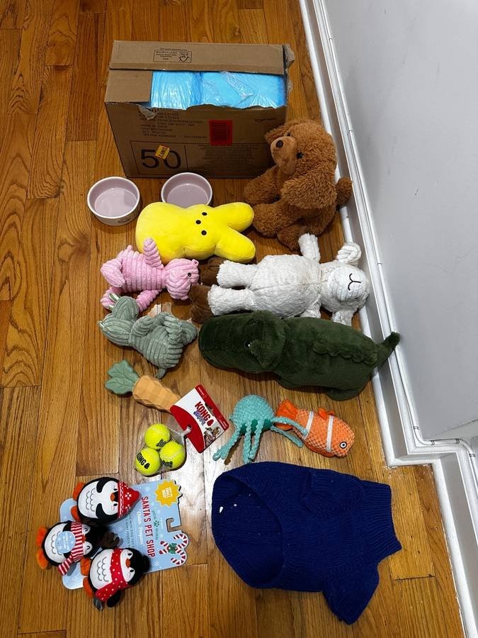 Pet Bundle Sale: 3 Beds + Toys + Bowls + Training Pads - photo 2