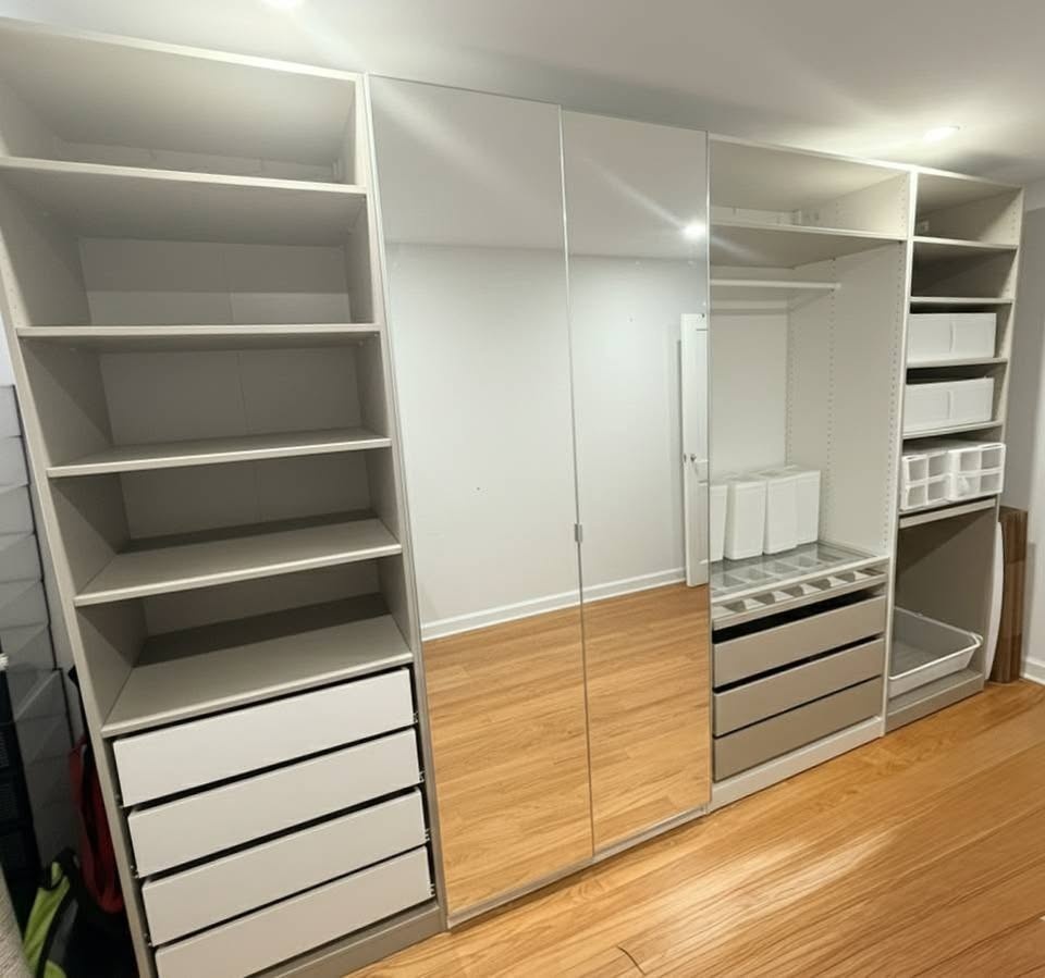 IKEA PAX Wardrobes - 4 Sections