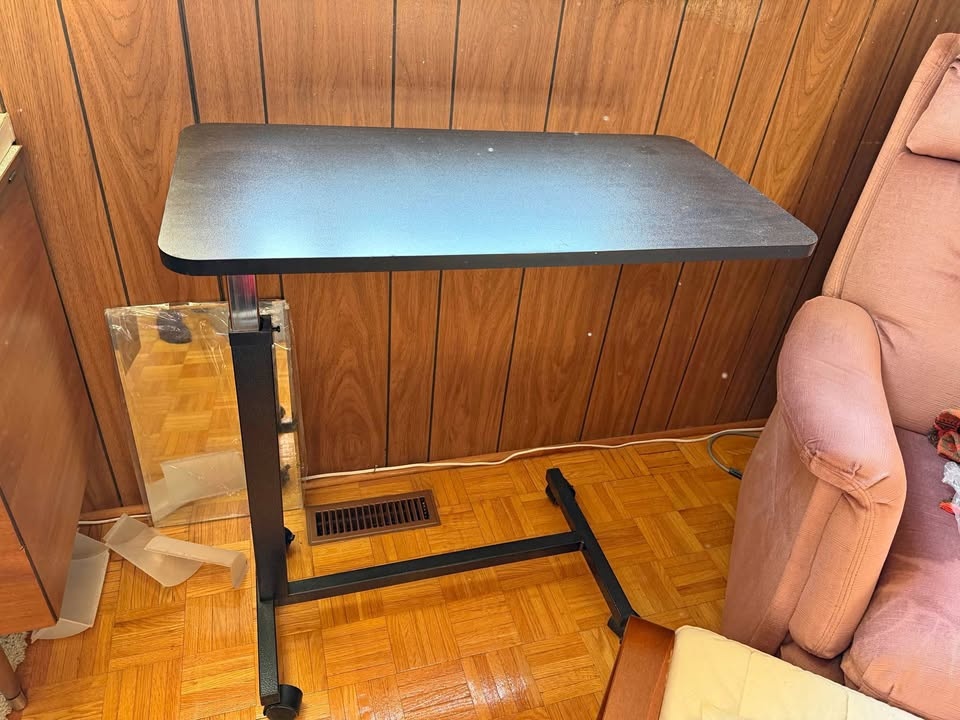 Adjustable Overbed Table – Bedside / Couch Laptop Table