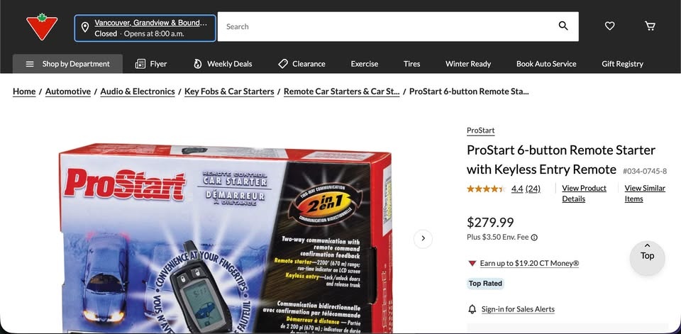 ProStart Remote Car Starter - photo 3