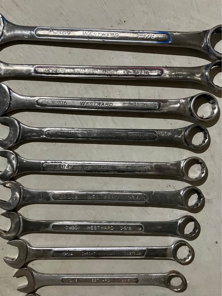 3/8” - 1 7/8” WESTWARD WRENCHES - photo 2