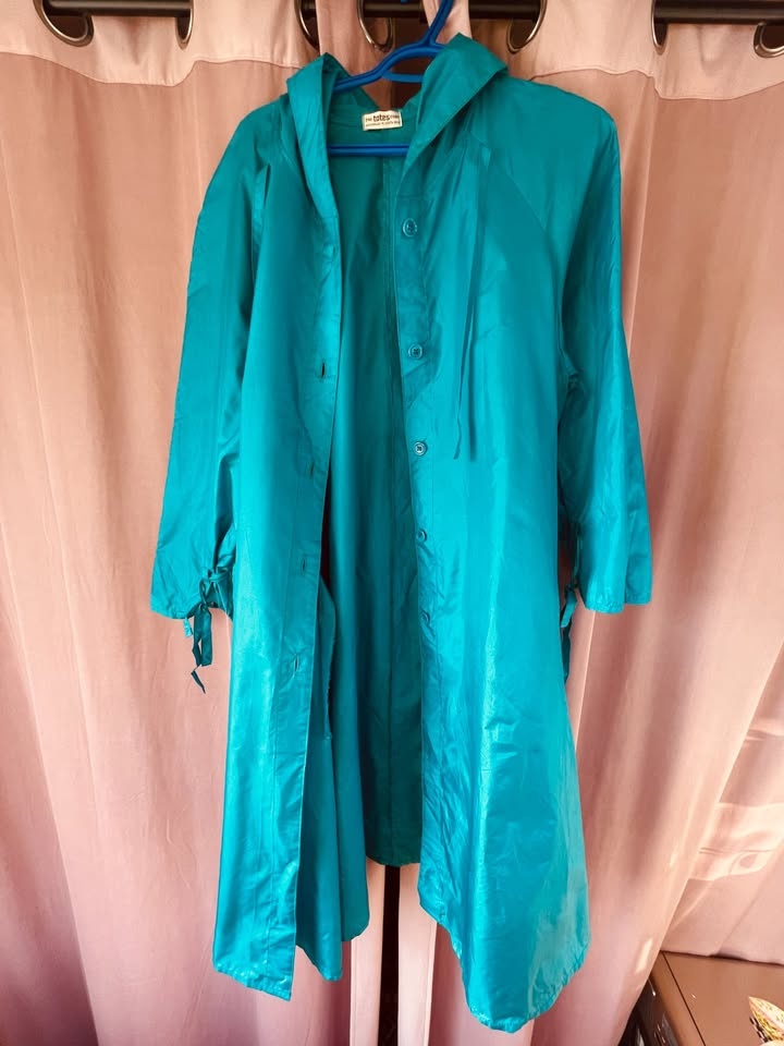 Teal Light Raincoat - photo 5
