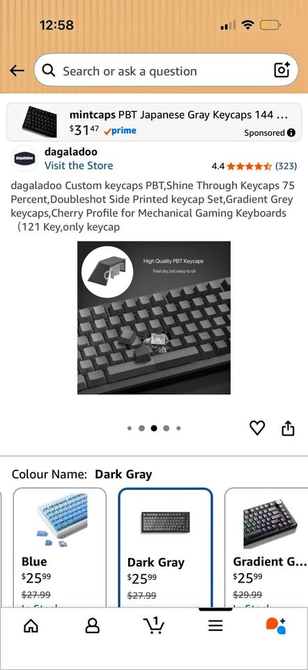 Dagaladoo Custom Keycaps PBT