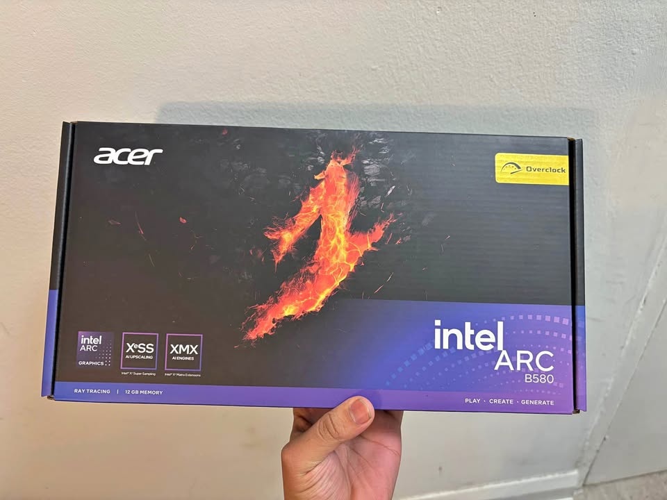 Acer Intel Arc B580 12GB Graphics Card GPU