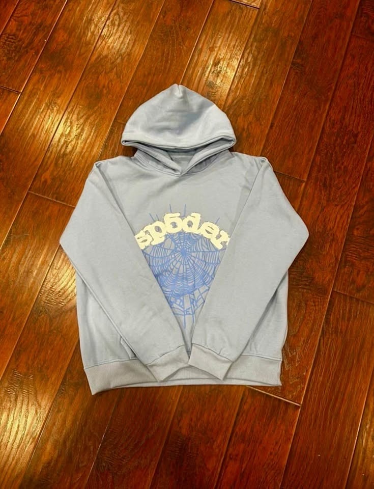 Medium Blue Spider Hoodie - photo 5