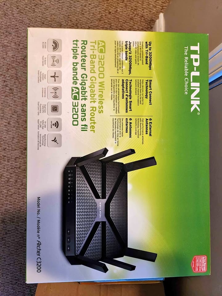 TP Link AC3200 Wireless Router