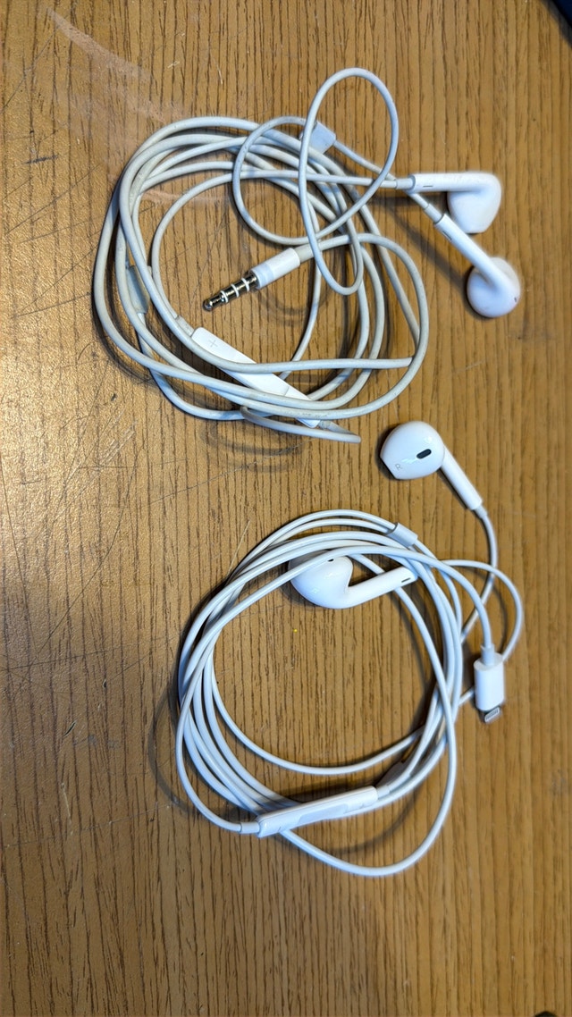 Apple headphones $10 ea