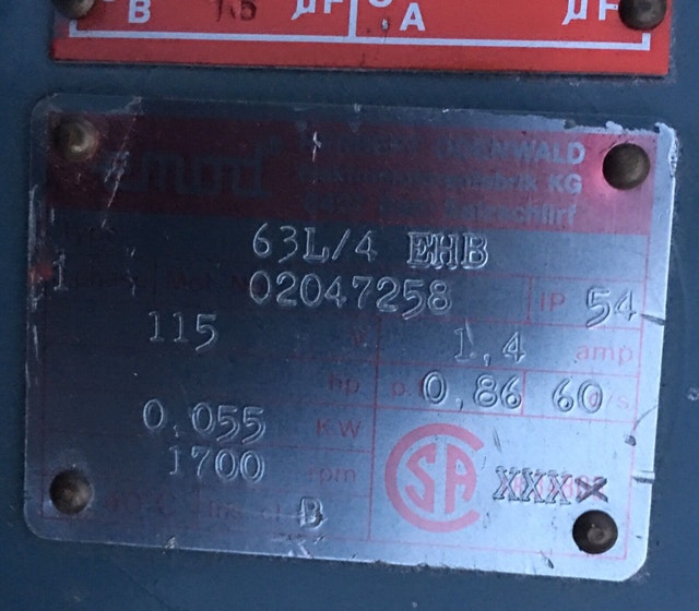 115v Electrical Motor - photo 2