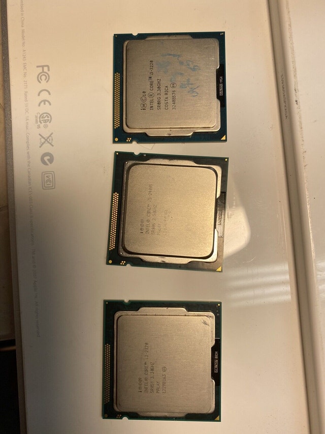 CPUs. $20ea.