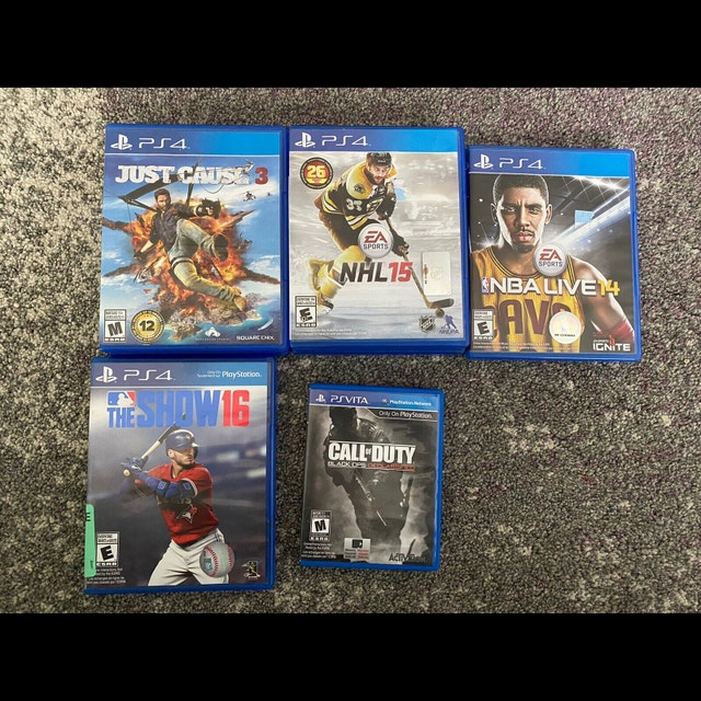 PS4 Games $10ea.
