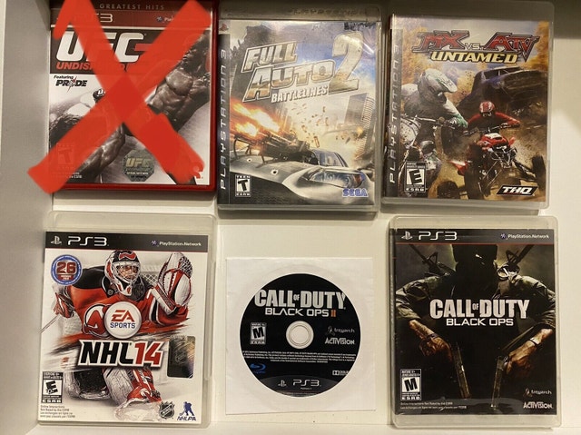 PS3 Games: Call of Duty Black Ops 1 & 2