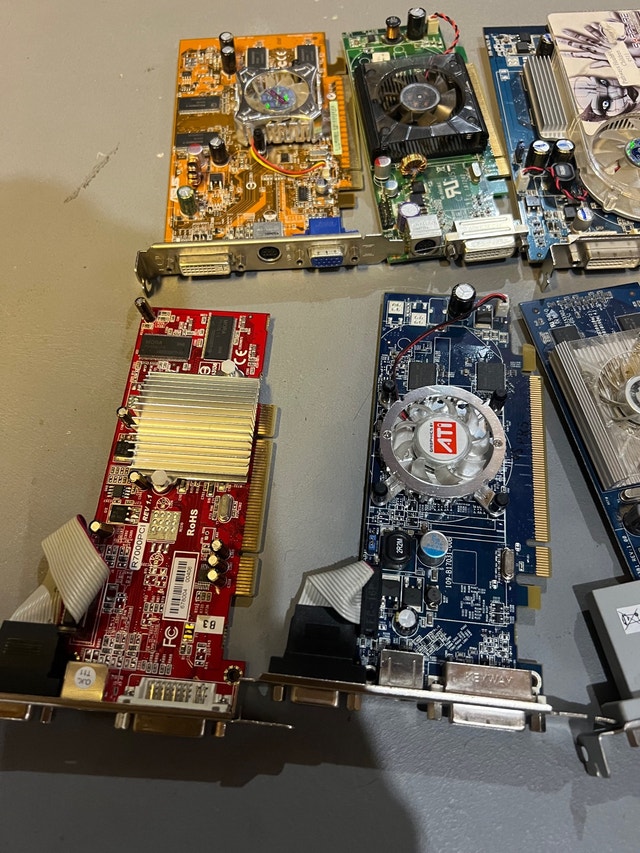 Older video cards, sound cards etc $15 ea - photo 2