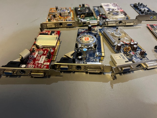 Older video cards, sound cards etc $15 ea - photo 3
