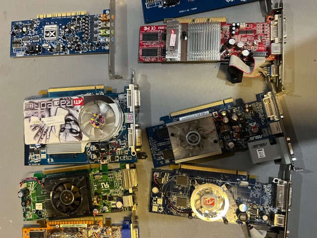 Older video cards, sound cards etc $15 ea - photo 5
