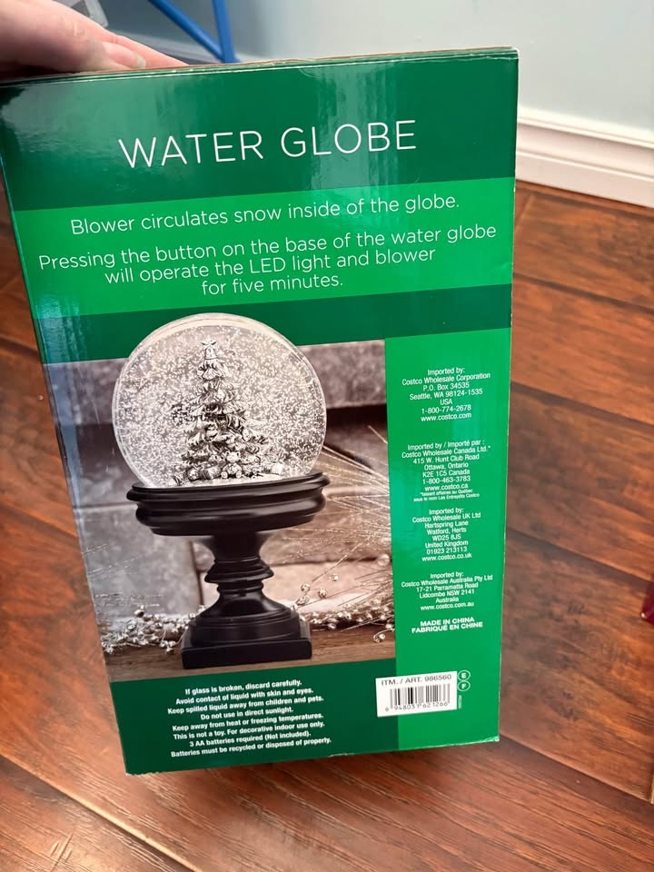 Christmas Tree Water Globe - photo 4