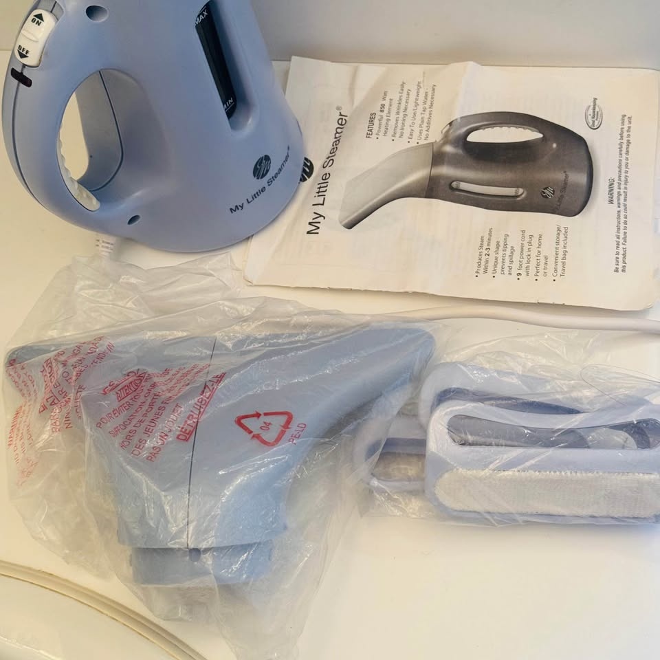 Light Blue Handheld Garment Steamer - photo 2