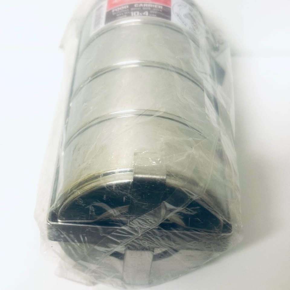 NWT Zebra Thailand High Quality Stainless Steel Tiffin Food Carr - photo 5