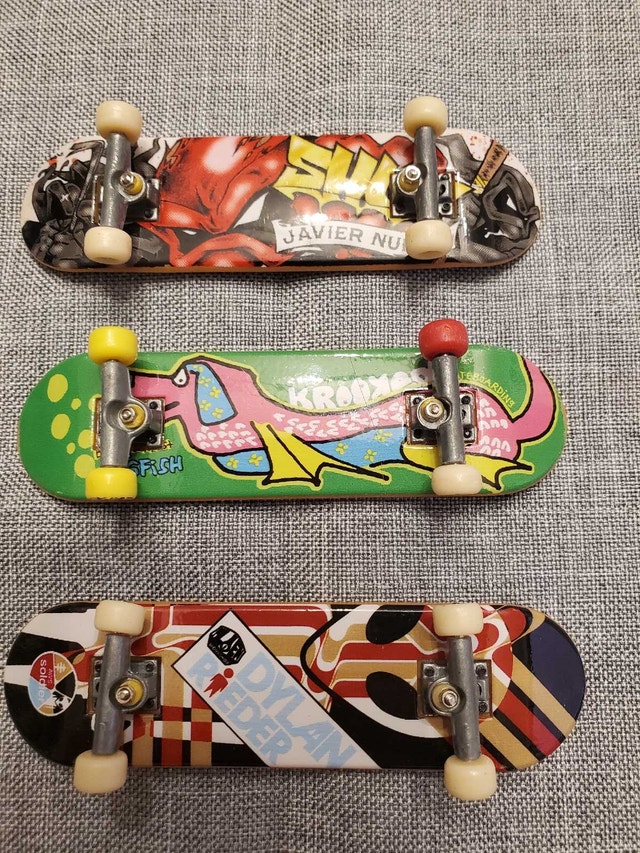 6 Tech Deck Finger Boards & Accessories - photo 4