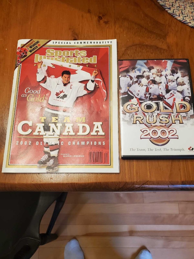 Sports Illustrated Team Canada 2002 Olympic Gold Commemorative