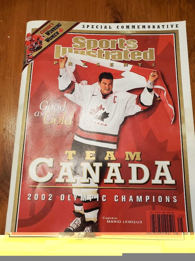 Sports Illustrated Team Canada 2002 Olympic Gold Commemorative - photo 2