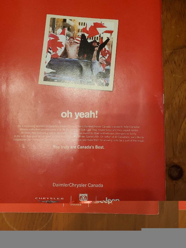 Sports Illustrated Team Canada 2002 Olympic Gold Commemorative - photo 3
