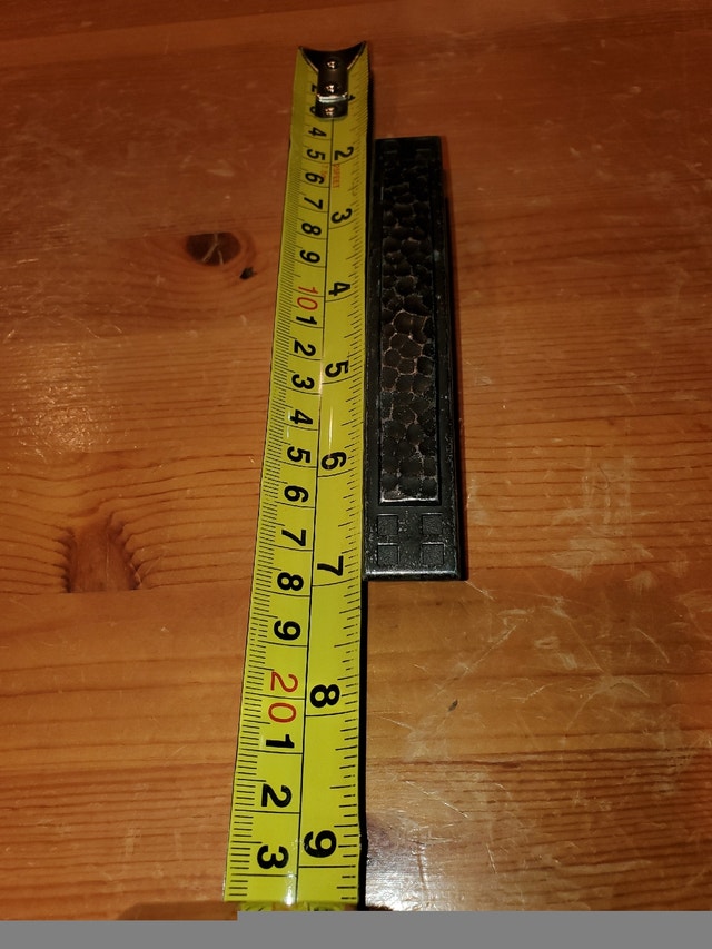 28 x Metal Blackened Forged-Look 5-inch Drawer Pulls - photo 4