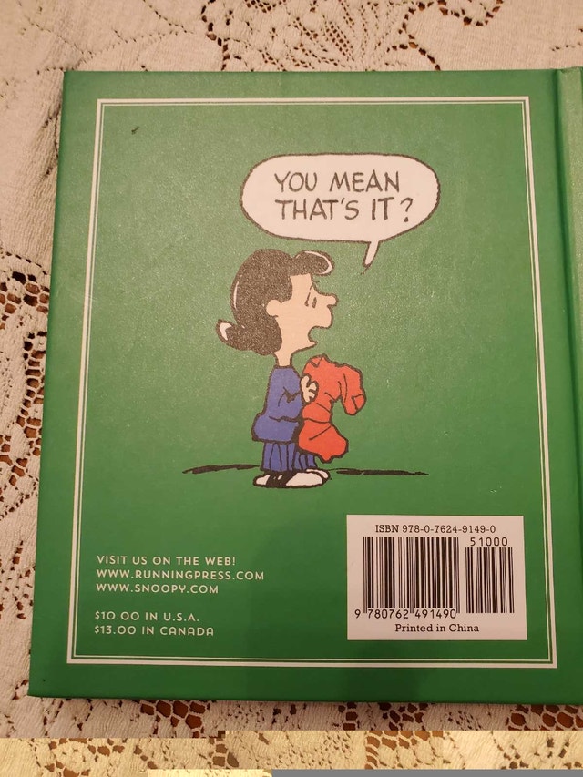 The Peanuts Guide to Christmas 80 Page Hardcover Book - photo 2